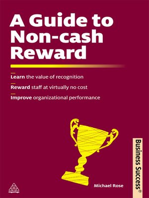 cover image of A Guide to Non-Cash Reward